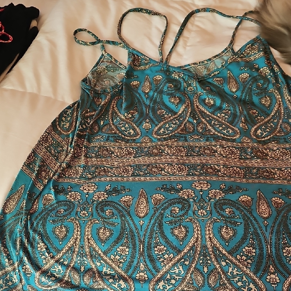 No Boundaries Blue Sleeveless Camisole